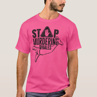 Camiseta Dejar de matar ballenas 3
