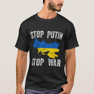 Camiseta Dejar De Matar - Detener A Rusia - Detener La Guer