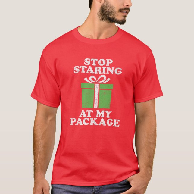 Camiseta Dejar De Mirar A Mis Navidades Graciosos Del Paque (Anverso)