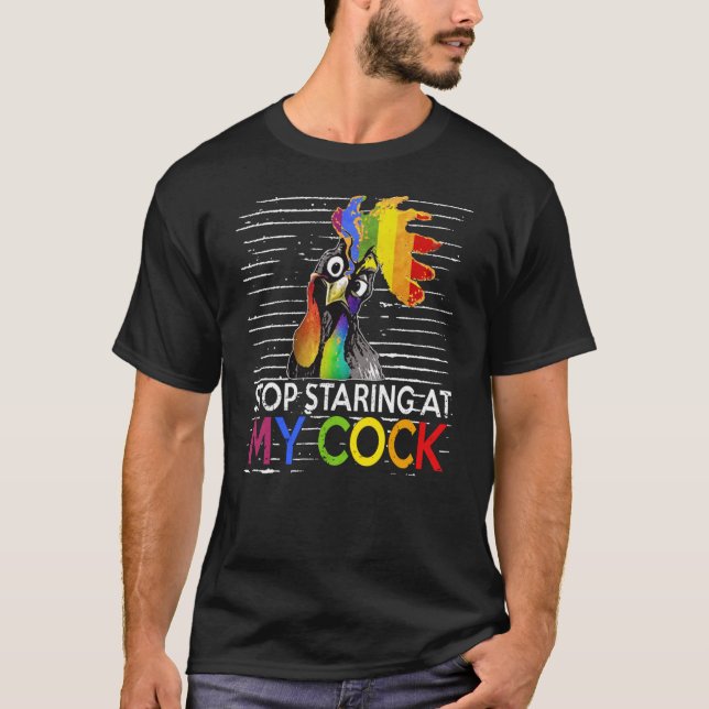 Camiseta Dejar De Mirar A My Cock795png795 (Anverso)