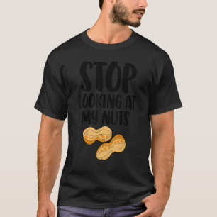Camiseta Dejar de mirar mi revelación de género de nueces
