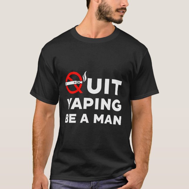 Camiseta Dejar de ser un hombre (Anverso)