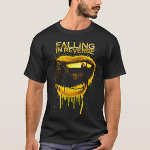 Camiseta Dejar palabras importantes No decir banda de rock