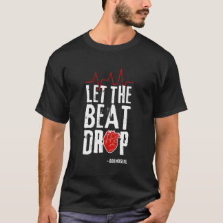 Camiseta Dejar Que El Golpe Cae Adenosina I Enfermería Aten