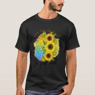 Camiseta Dejar Que El Sol Abra Su Mentalidad Aburrido Giras