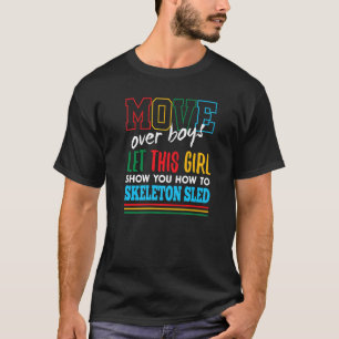 Camiseta Dejar Que Este Chica Le Muestre Cómo Esbozar Graci