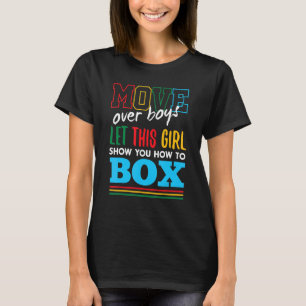 Camiseta Dejar Que Este Chica Le Muestre Cómo Recuadro Grac
