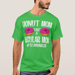 Camiseta Dejar Que Mamá Como Una Madre Regular Con Rocios