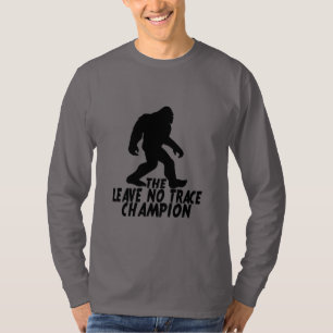 Camiseta Dejar sin rastros Campeón Gracioso Campeón Grande