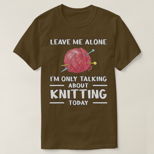 Camiseta Dejar Solo El Tejido De Tejido (Diseño del anverso)