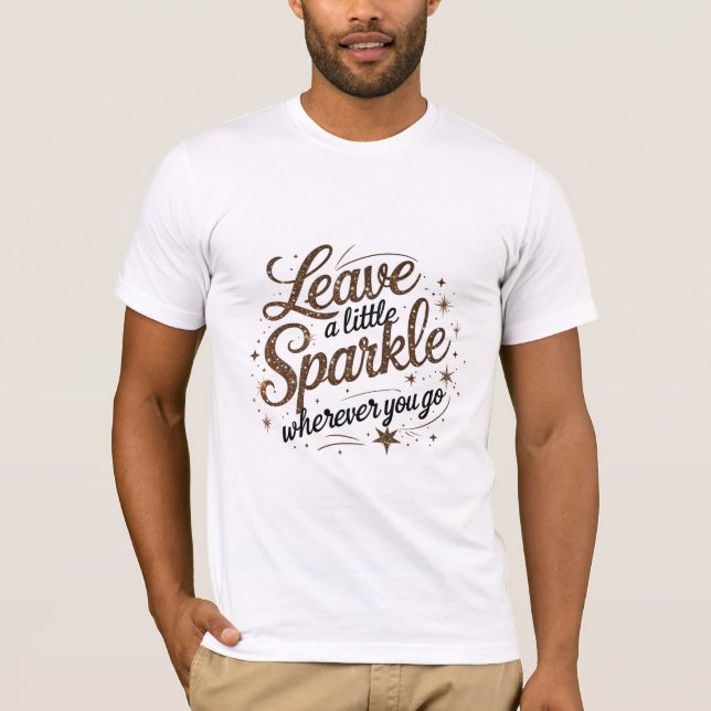 Camiseta Dejar un poco de espuma donde quiera que vayas (Anverso)