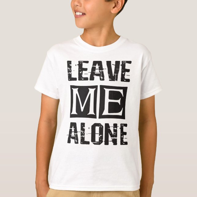 Camiseta Dejarme solo (Anverso)