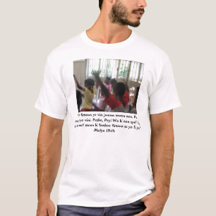 Camiseta Deje a los pequeños niños venir a mí…