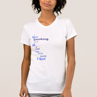 Camiseta Dejé de fumar