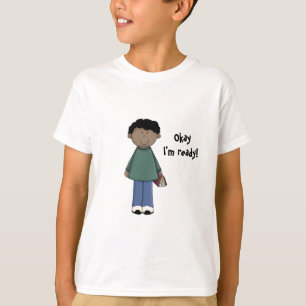 Camiseta ¡Deje el aprendizaje comenzar! - Estudiante del