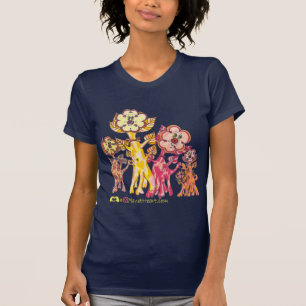 Camiseta "Deje la naturaleza cantan y bailan "