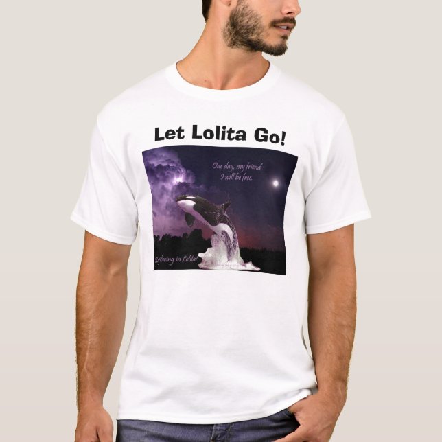Camiseta ¡Deje Lolita ir! (Anverso)
