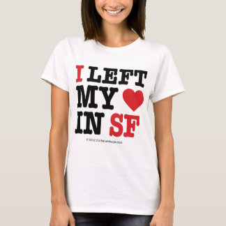 Camiseta Dejé mi corazón