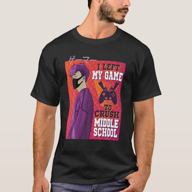 Camiseta Dejé Mi Juego Para Aplastar A Los Jugadores De La  (Anverso)