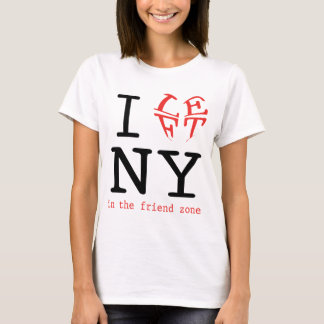 Camiseta Dejé NY en la zona del amigo