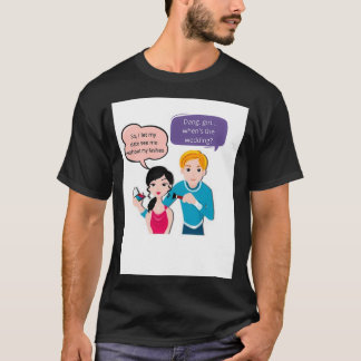 Camiseta Dejé que mi cita me viera sin mis latigazos