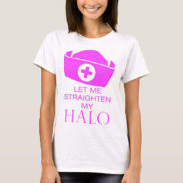 Camiseta Déjeme enderezar mi halo