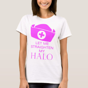 Camiseta Déjeme enderezar mi halo
