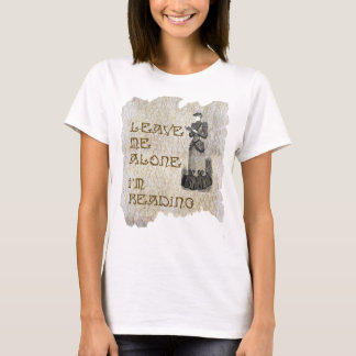 Camiseta Déjeme solo. Estoy leyendo