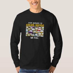 Camiseta Dejemos De Ir A Los Grandes Violetas, Comenzamos E