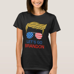 Camiseta Dejemos que 39 se vaya Brandon canta curioso Biden