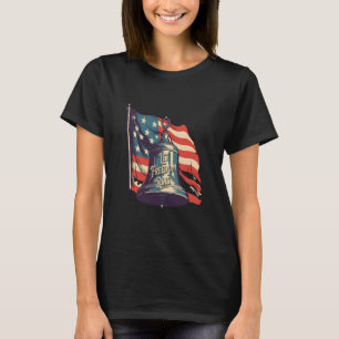 Camiseta Dejemos que la libertad suene divertida eslogan