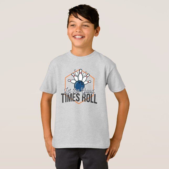 Camiseta Dejemos que los buenos tiempos se vuelvan locos  (Anverso completo)