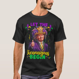 Camiseta Dejemos que los travesuras empiecen a los hombres