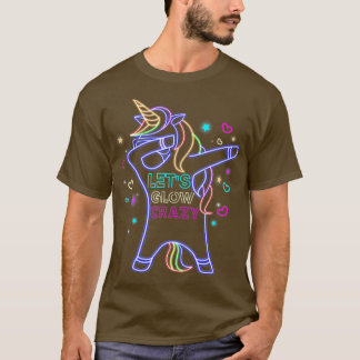 Camiseta Dejemos que luzca la locura de Dabbing Unicornio 8