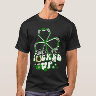 Camiseta dejemos que nos engañen con la sétima de hockey so