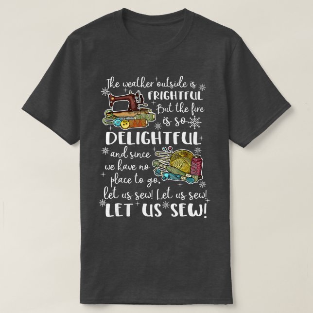 Camiseta Dejemos que se mezclen Navidades divertidos (Diseño del anverso)