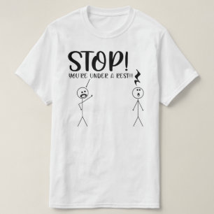 Camiseta DEJEN DE ESTAR BAJO UN Pun Musical.