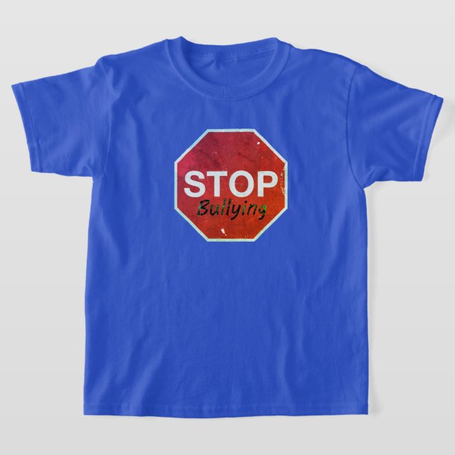 Camiseta Dejen de intimidar a los anti-matones (Distribución)