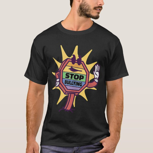 Camiseta Dejen de intimidar, no de burlarse de la hormiga d (Anverso)