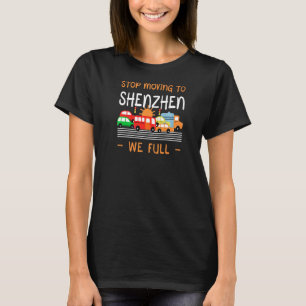 Camiseta Dejen De Moverse A Shenzhen Completo Chinas De Hum