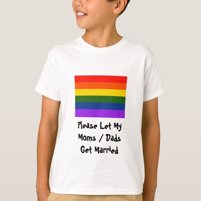 Camiseta Dejen que mis padres se casen (Anverso)
