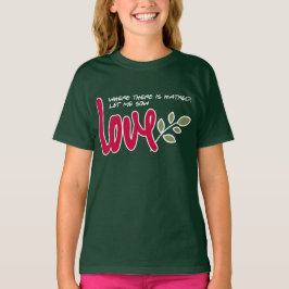 Camiseta Dejen que sembren el amor