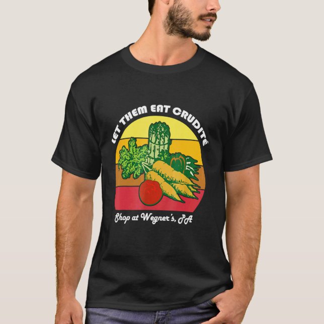 Camiseta Déjenlos comer el meme 2 de Crudite Wegner (Anverso)