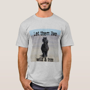 Camiseta Déjenlos vivir salvajes y libres WHE