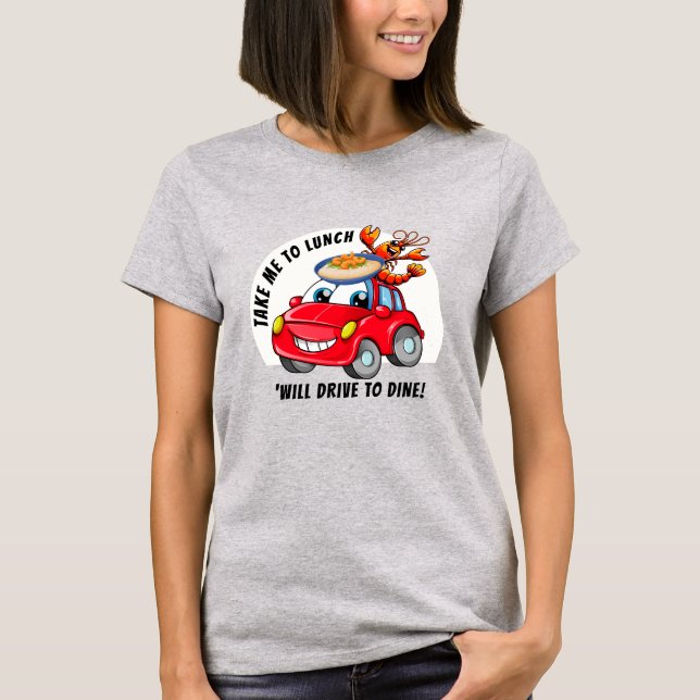 CAMISETA DÉJENME ALMORZAR (Anverso)
