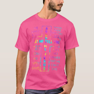 Camiseta Déjenme Decirles Sobre Mi Dios De La Biblia Cristi