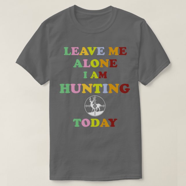 CAMISETA DÉJENME SOLO, ESTOY HUNDIENDO HOY A CÉSPED DIVERTI (Diseño del anverso)