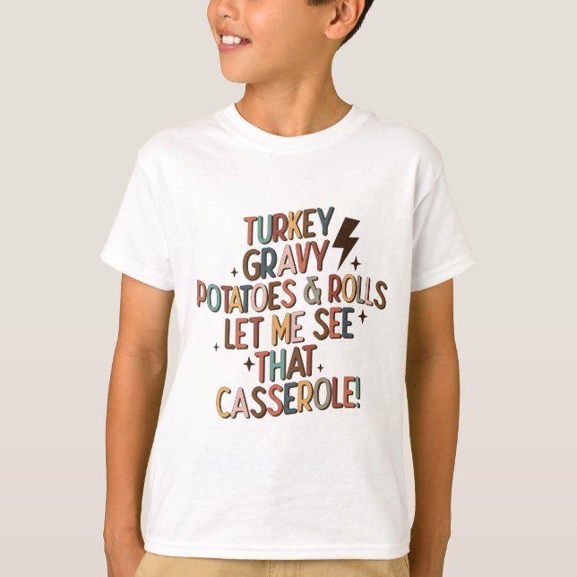 Camiseta Déjenme ver ese divertido Día de Acción de Gracias (Anverso)