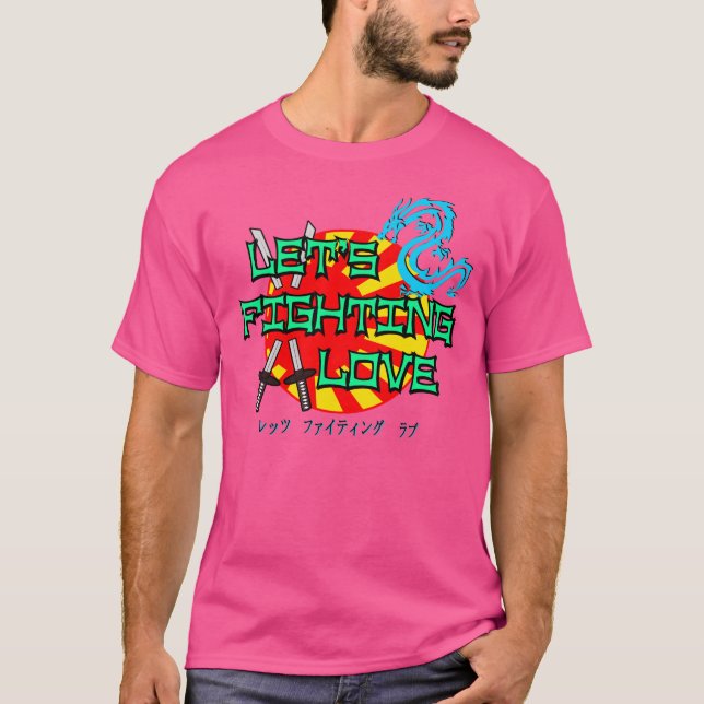 Camiseta Déjenos amor que lucha (Anverso)