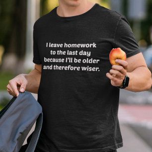 Camiseta Dejo la preparación al día pasado